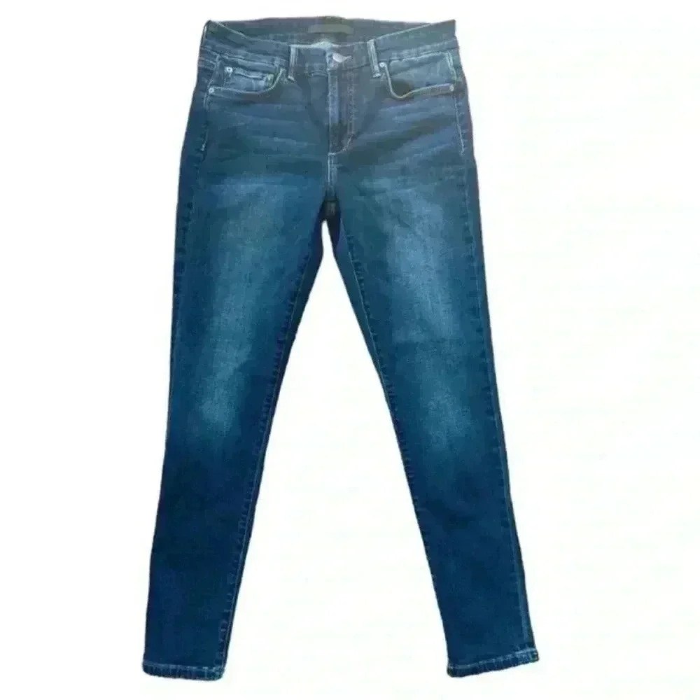Joe's Mid-Rise Skinny Womens Jeans Size 28 Blue Stretch Denim